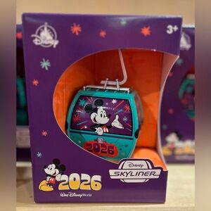 2026 Walt Disney World Parks Skyliner Mickey Mouse Display Toy NEW